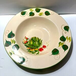 Randy Ouzts artichoke serving bowl